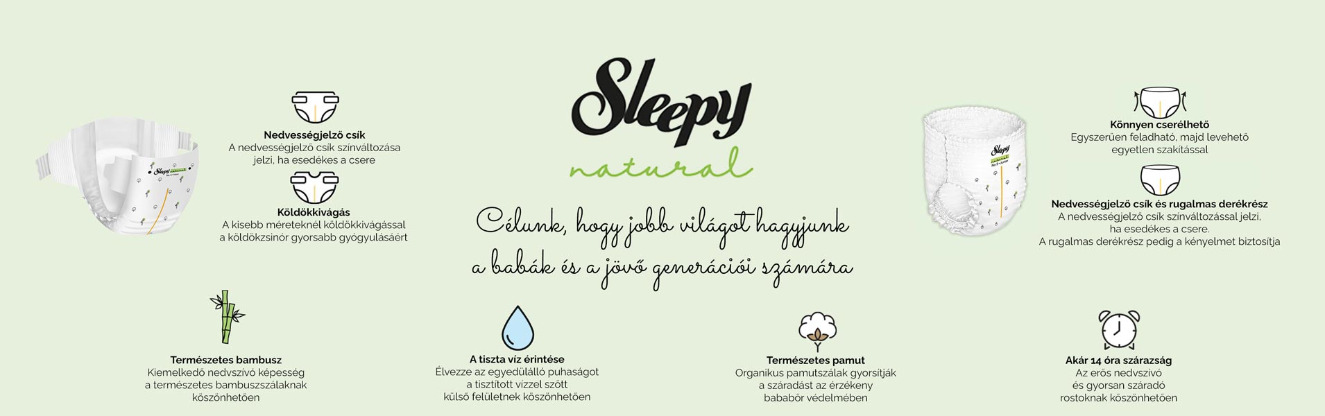 Sleepy Natural pelenka