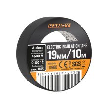 Handy szigetelőszalag 19mmx10m - Fekete