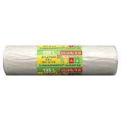 Átlátszó szemeteszsák 135L 70x110cm - Extra erős - 10db