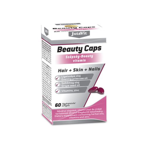 JutaVit Szépség-Beauty haj-bőr-köröm vitamin lágykapszula 60db