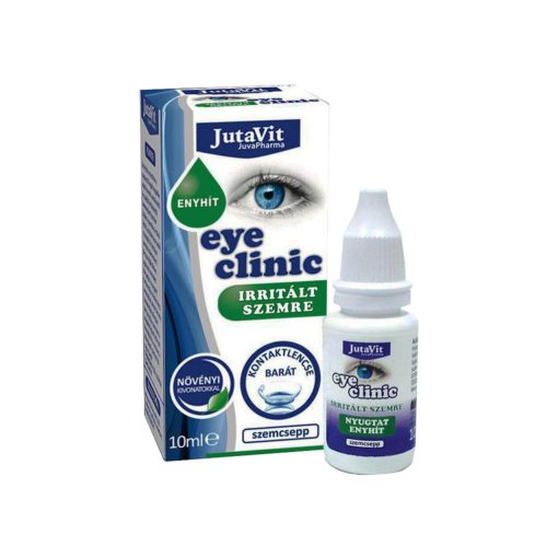 JutaVit EyeClinic szemcsepp 10ml - Irritált szemre