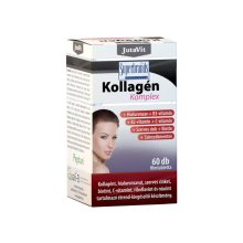 JutaVit Kollagén komplex + hialuronsav + C-vitamin + szerves cink + Biotin + B2 + B3-vitamin filmtabletta 60db