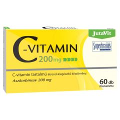 JutaVit C-vitamin 200mg tabletta 60db
