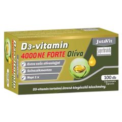 JutaVit D3-vitamin 4000NE Olíva lágykapszula 100db