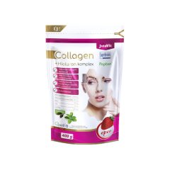   JutaVit Collagen kollagén + Hialuron Komplex 400g italpor – Eper