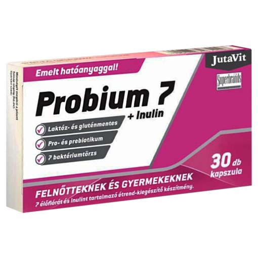 JutaVit Probium7 + Inulin kapszula 30db