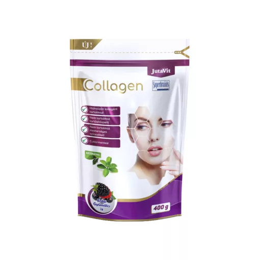 JutaVit Collagen kollagén 400g italpor - Erdei Gyümölcs