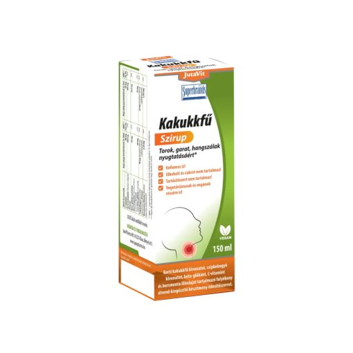 JutaVit torok nyugtató Kakukkfű szirup cukormentes 150ml
