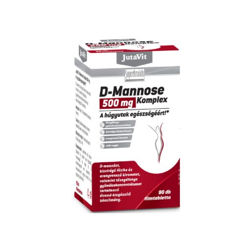 JutaVit D-Mannose Komplex 500mg 90db filmbtabletta