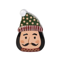 Karácsonyi fém díszdoboz - Diótörő