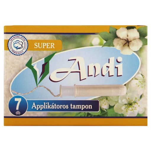 Andi tampon applikátorral 7db - Super