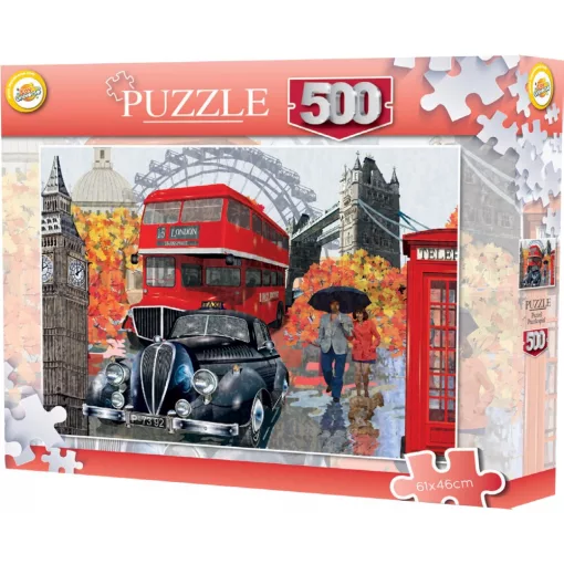 Városok (London) Autumn walk puzzle 500 db-os