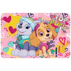 Mancs Őrjárat Top Pups tányéralátét 43x28 cm