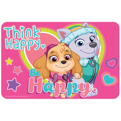 Mancs Őrjárat Think Happy tányéralátét 43x28 cm