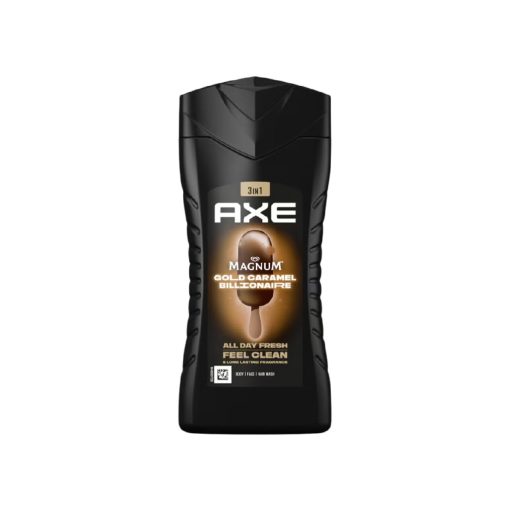 Axe férfi tusfürdő 3in1 250ml - Magnum Gold Caramel