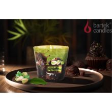 Bartek illatgyertya üvegpohárban - Dubai csokoládé