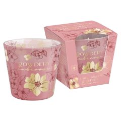   Bartek illatgyertya üvegpohárban - Floral Garden - Powdery Tuberose