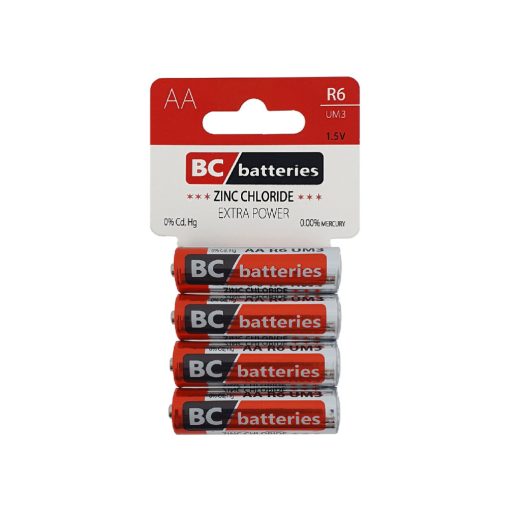 BC Zinc Chloride ceruzaelem R6 1.5V - 4db