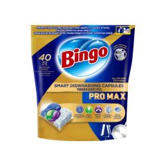   Bingo Pro Max All in One mosogatógép kapszula - 40db - Citrom