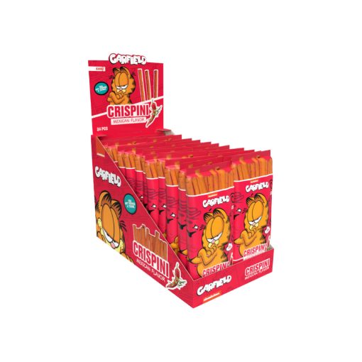 Crispini Mexican Erős paprika és Kakukkfű ízű snack 70g - Garfield