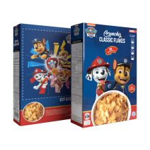 Reggeliző kukoricapehely meglepetéssel Classic Flakes 375g - Mancs Őrjárat