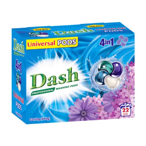 Dash mosókapszula 22db - 4in1 - Univerzális