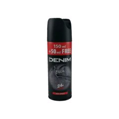 Denim férfi deo SPRAY 200ml - Black