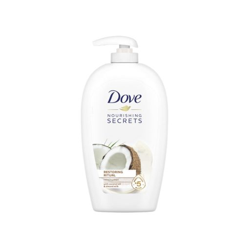 Dove pumpás folyékony szappan 250ml -  Kókuszolaj és mandulatej