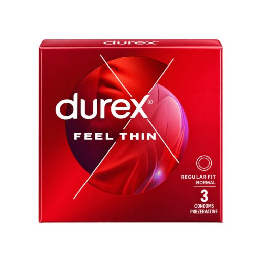 Durex Óvszer 3db - Feel Thin