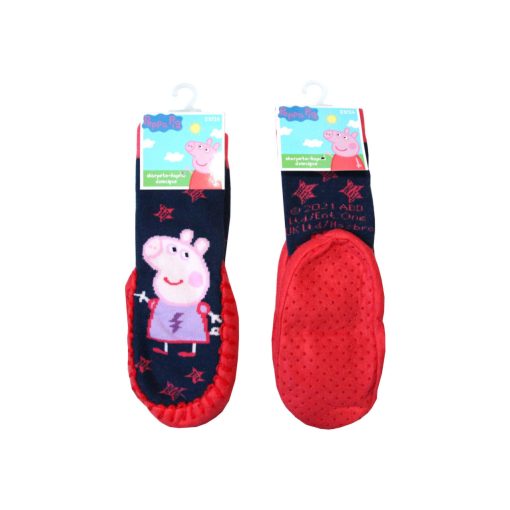 Peppa malac bőrtalpú zokni 23-24