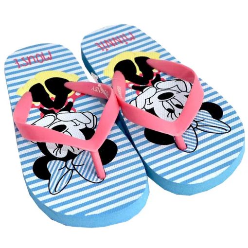Disney Minnie Blue Bow gyerek papucs, Flip-Flop 28-29