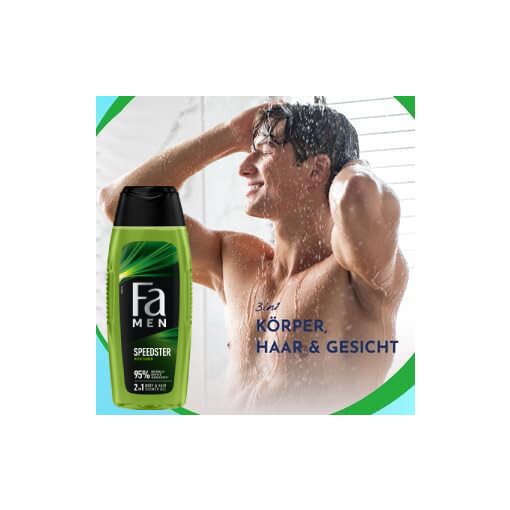 Fa men férfi tusfürdő és sampon 2in1 250ml - Speedster