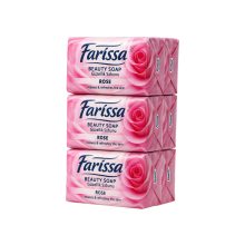 Farissa Beauty szappan 6x50g - Rózsa