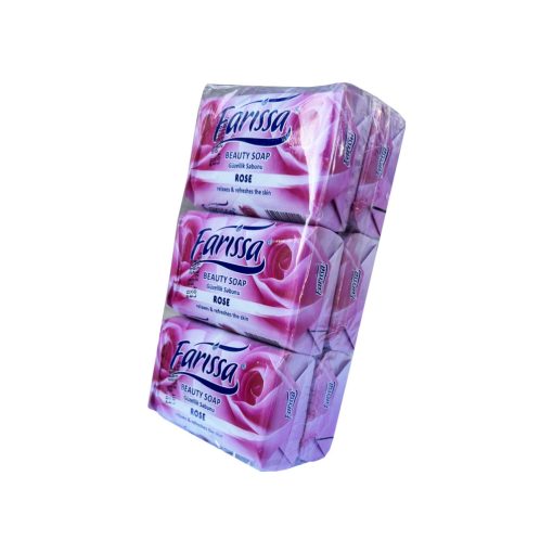 Farissa Beauty szappan 6x50g - Rózsa
