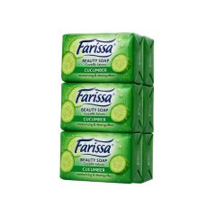 Farissa Beauty szappan 6x60g - Uborka