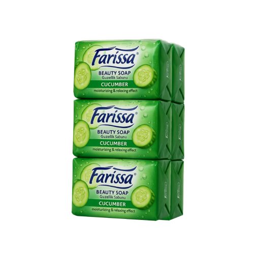 Farissa Beauty szappan 6x60g - Uborka