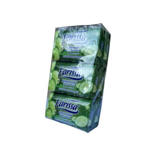 Farissa Beauty szappan 6x60g - Uborka