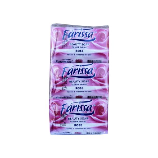 Farissa Beauty szappan 6x60g - Rózsa
