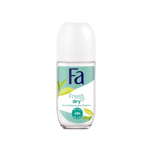 Fa női deo GOLYÓS üveges 50ml - Fresh & Dry