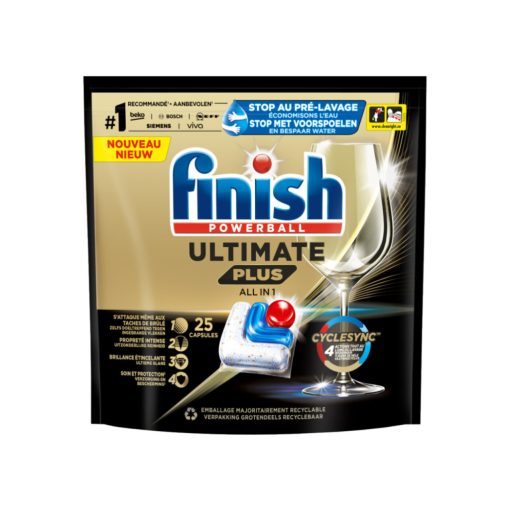 Finish Ultimate Plus mosogatógép tabletta Powerball 25db