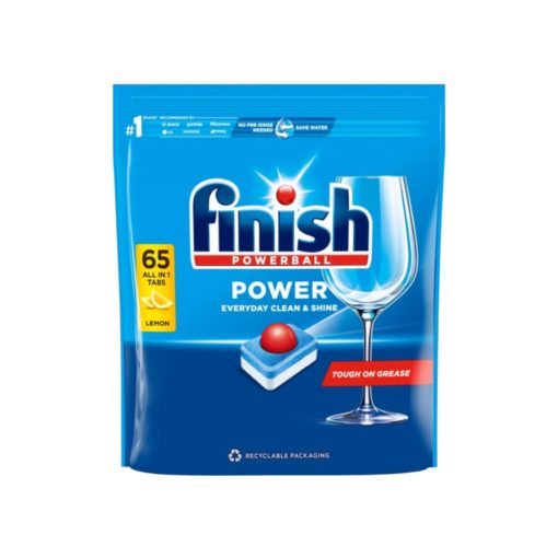 Finish Power All in 1 mosogatógép tabletta 65db - Citrom