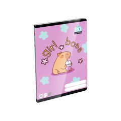 Lizzy Card 32 lapos füzet  A5 - Kockás 27-32 - Capybara