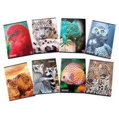 Pigna Animal 42 lapos füzet A/5 - Kockás