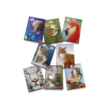 Pigna Animal 42 lapos füzet A/5 - Kockás