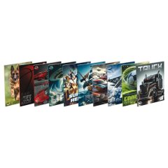 T-Creativ 32 lapos füzet  A/5 - Vonalas 21-32 - Fiús