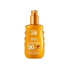   Garnier Ambre Solaire Naptej napozó Pumpás 150ml - IDEAL Bronze SPF50+