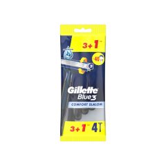 Gillette Blue3 eldobható borotva 3+1db - Comfort Slalom