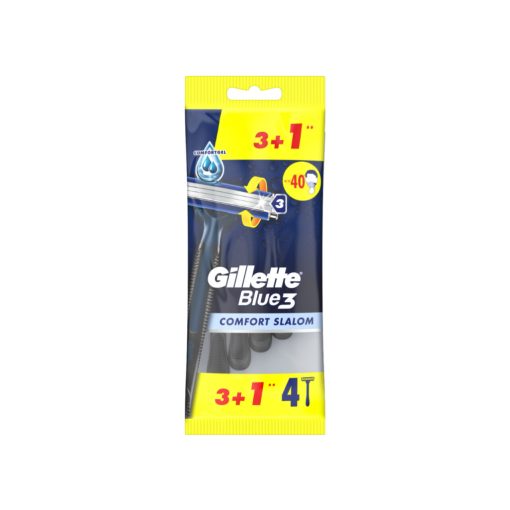 Gillette Blue3 eldobható borotva 3+1db - Comfort Slalom