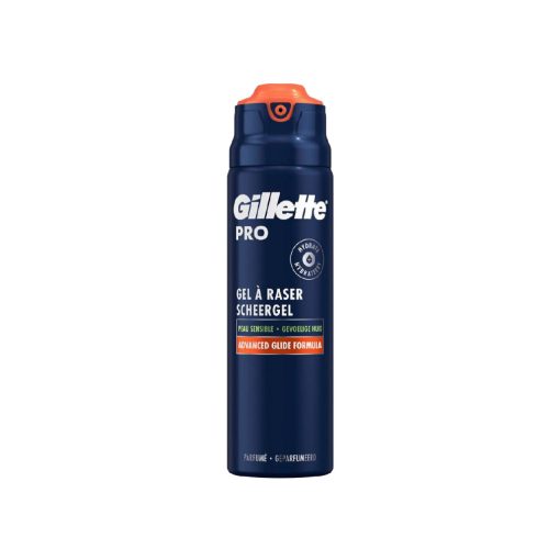 Gillette Pro borotvagél 200ml - Érzékeny Bőrre - Advanced Glide Formula