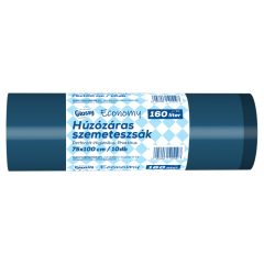   Glossy Economy húzózáras szemeteszsák 160L/10db (75x100cm)